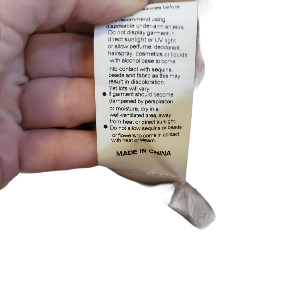 NEW Badgley Mischka Belted Waist Formal Dress - Picture 11 of 11